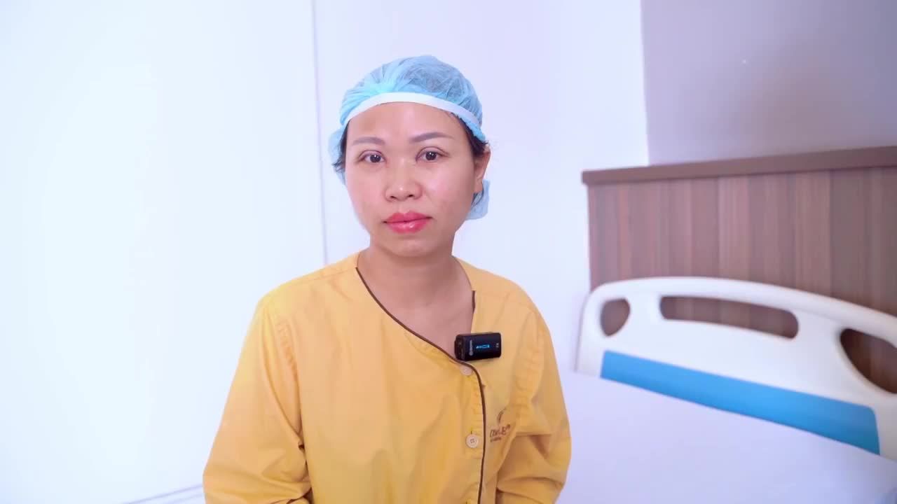 Đến Dr.Hải Lê cơ sở HCM cắt mí em gái vui mừng hạnh phúc vì không nghĩ lại đẹp thế